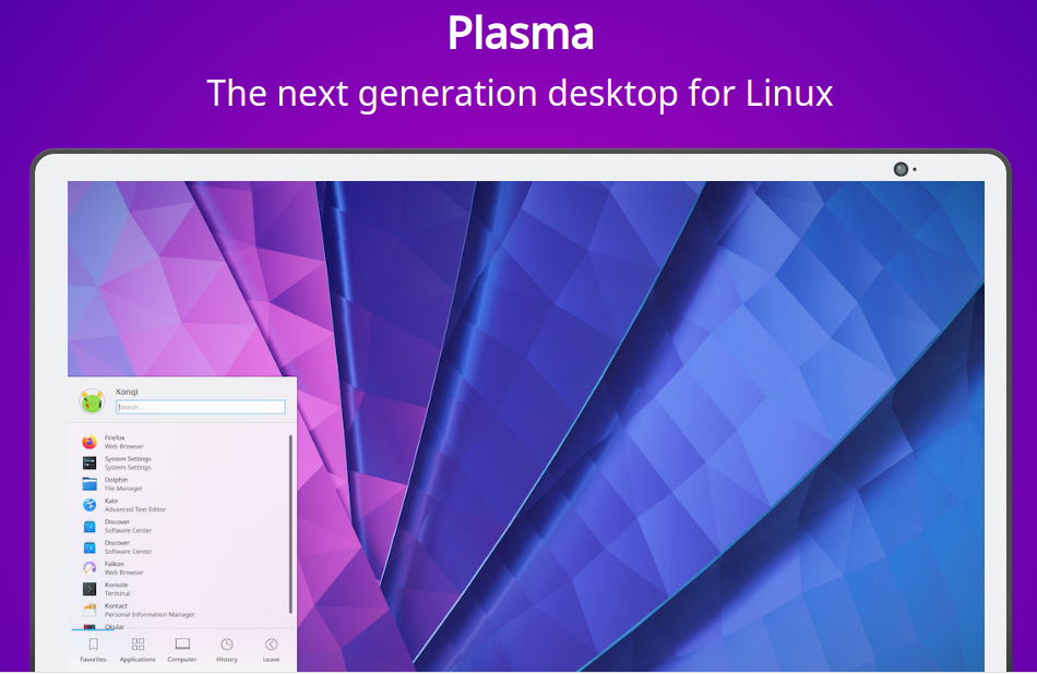 Kubuntu KDE plasma5 desktop