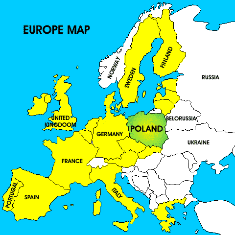 map of europe 1914 alliances. Map of Europe in 1914.