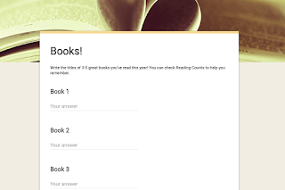 Book Madness: Details for Setup and Implementation - Google nomination form