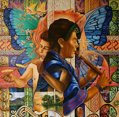 pintura-indigenista-al-oleo