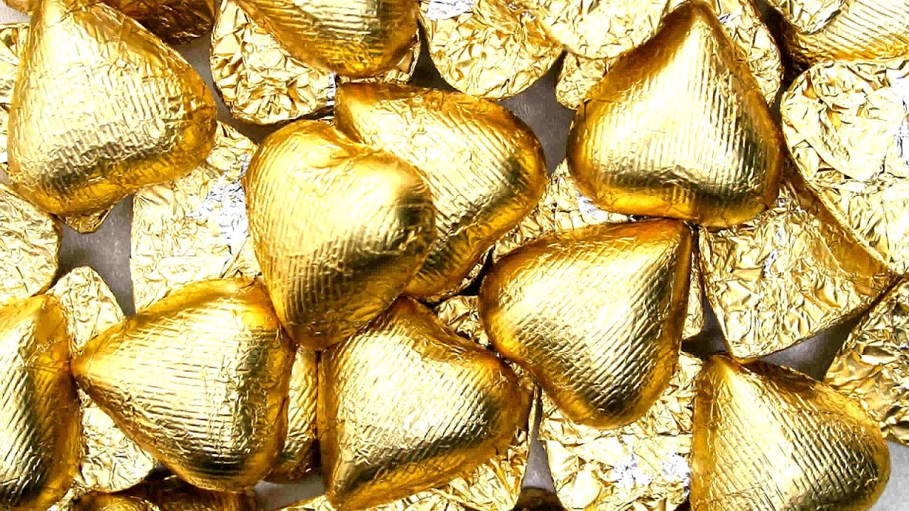 Gold Wrapped Chocolate