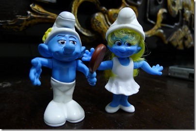 Vanity Smurf and Smurfette