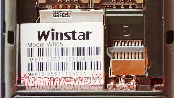 Winstar W805 Flash File Download