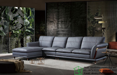 Các mẫu bàn ghế sofa phòng khách hiện đại năm 2019