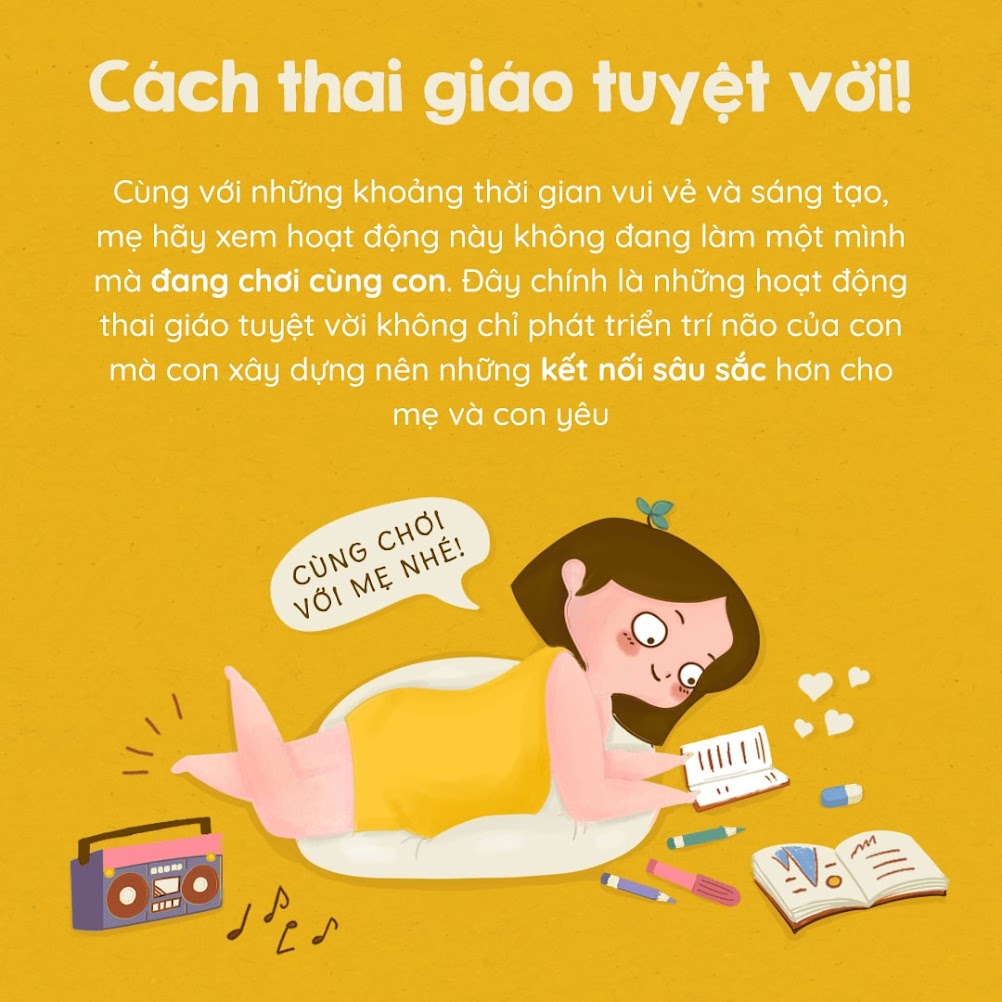 [A116] Sách tô màu cho Bà Bầu mới mang thai