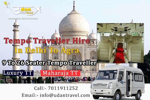 Delhi To Agra By Tempo Traveller | Agra Tour Packages From Delhi