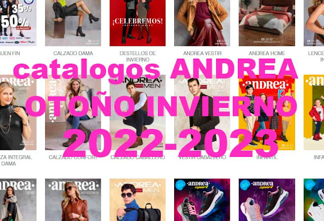 Catalogos digitales ANDREA Otoño Invierno  2022 2023