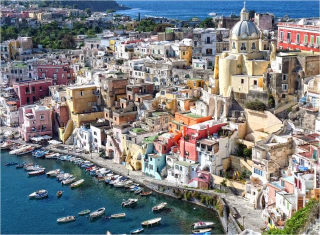 Procida-Naples-Napoli-Italia