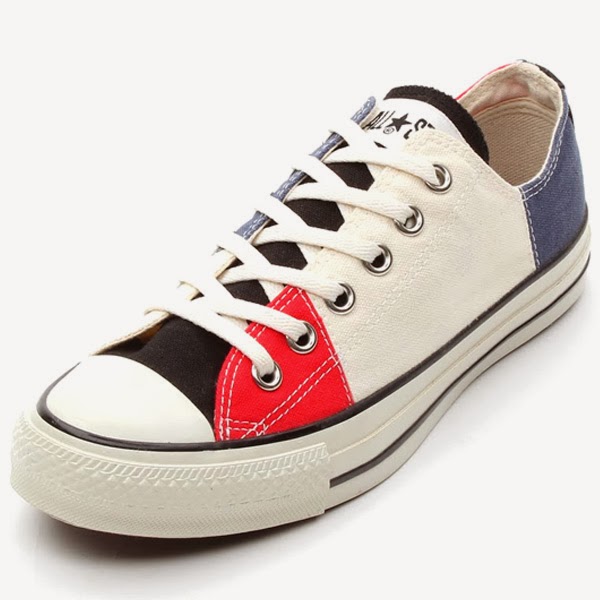 Everything Tricolore Converse All Star Patchwork Cv Ox Trico コンバース オールスター パッチワーク キャンバス Ox トリコロール