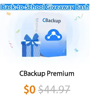 [Back-to-school Giveaway] - CBackup