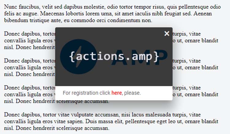 Membuat Popup Notification Box Muncul Ketika Buka Blog Untuk AMP HTML