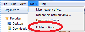 Folder option