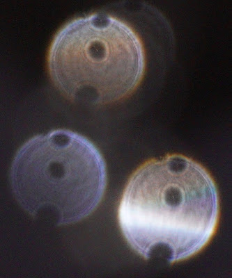orb with column of holes
