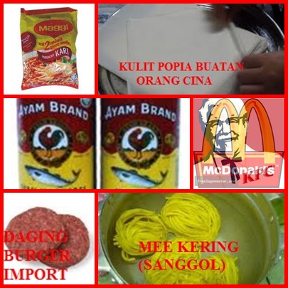 Cahaya Cinta Ilahi: PERHATIAN!!! SENARAI NON-HALAL FOODS.