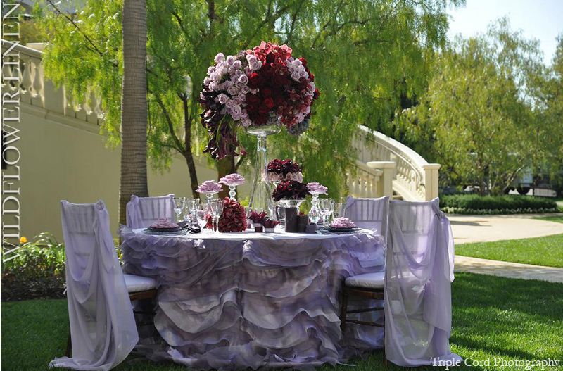 How much of a difference can linen make to your wedding