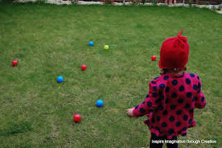 playing boccia 