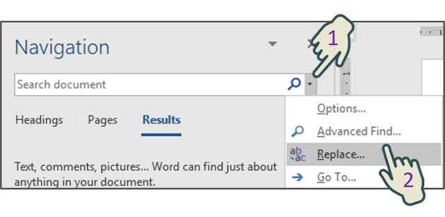 Mencari dan Mengganti Teks 1