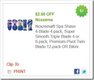 Noxema Coupon