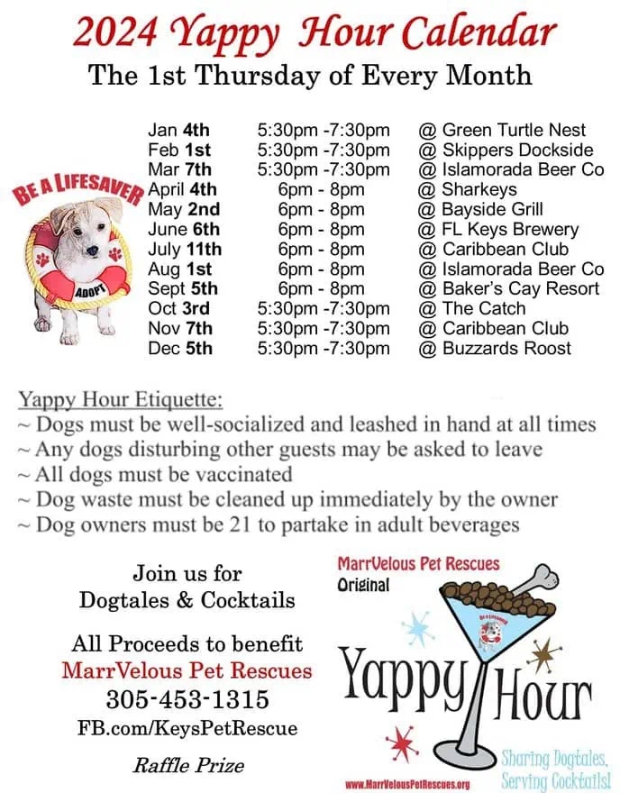 MarrVelous Pet Rescues' Happy Hour