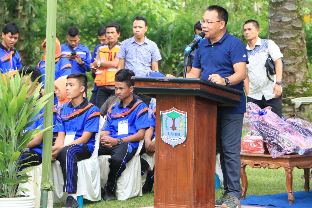  Walikota  Hadiri Jambore Forum Anak  Daerah Kota Binjai  e 