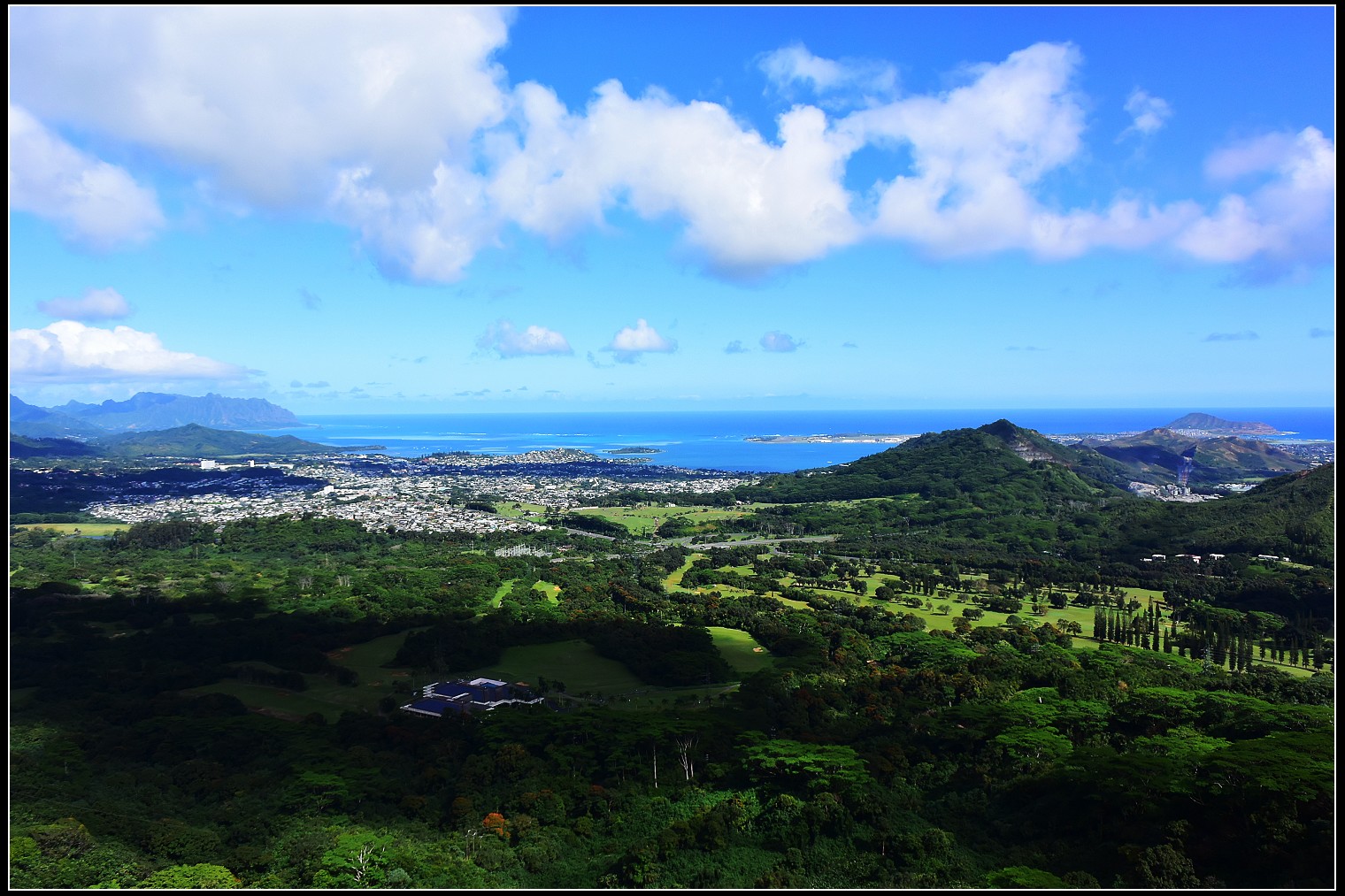 魚人雜記 Travel Cook And Life 美國 夏威夷歐胡島自駕遊 Pali Outlook Kualoa Regional Park Chinaman S Hat Kualoa Ranch