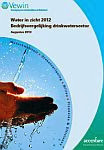 Cover Water in zicht 2012 - bedrijfsvergelijking drinkwatersector