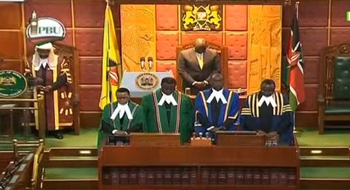 President William Ruto opening 13th Parliament