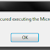 An Error Occurred Executing the Microsoft VC++ Runtime Installer