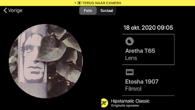 Schermafbeelding Hipstamatic-instellingen Aretha T65 + Etosha 1907