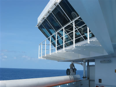 Carnival Glory's bridge