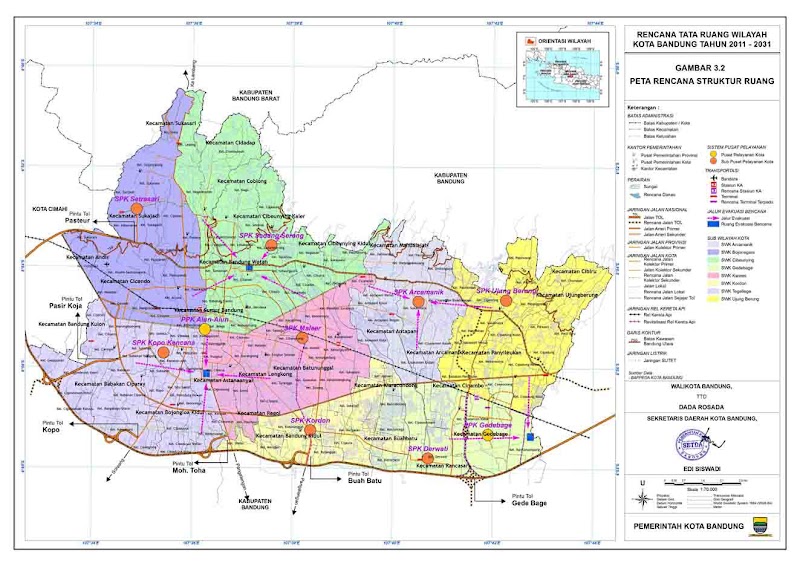 17+ Ide Penting Peta Kabupaten Bandung