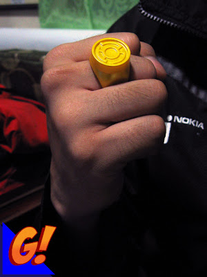 Yellow Lantern Ring Replica