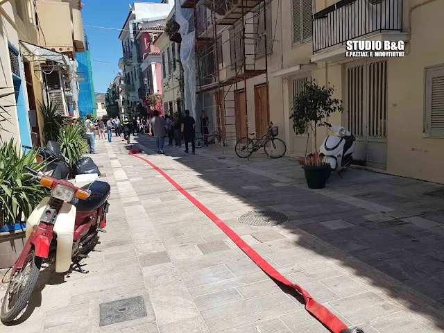 Άμεση αποκατάσταση του φωτισμού στην οδό Όθωνος στο Ναύπλιο