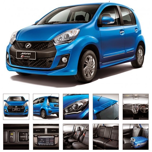 Model Perodua Myvi Baru (Facelift) 2015 - Relaks Minda