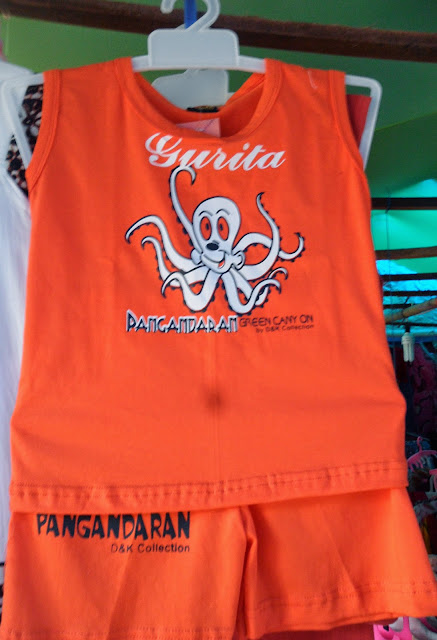 SOPAN SOuvenir PANgandaran Baju  Pantai  Anak 