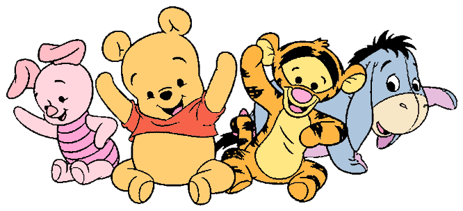 Download Dibujos Ideia Criativa: Turma do Pooh Baby desenho colorido
