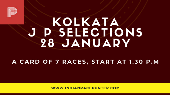 Kolkata Jackpot Selections 28 January, Jackpot Selections by indianracepunter,