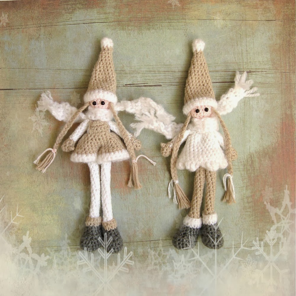crocheted gnomes