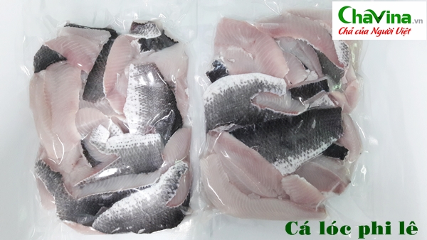 Thịt cá lóc phi lê nguyên liệu để làm chả cá lóc