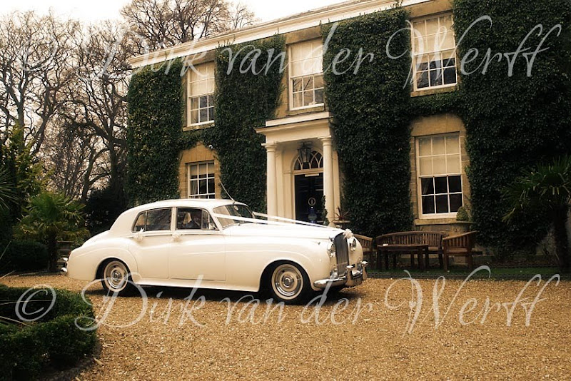 VICTORIA'S WEDDING CAR ARRIVES AT THE CRAB AND LOBSTER NEAR ASENBY 