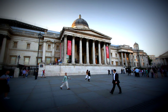 National gallery-Trafalgar square-Londra