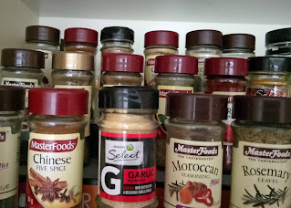 three tier organizer for spices