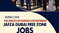 Jafza Careers Jobs Opportunities In Dubai || Jobs Vacancy In Dubai