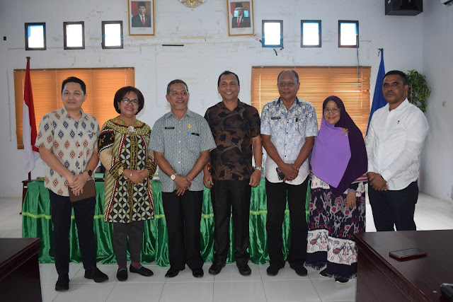 Titirloloby Terima Tim Kunker Komisi I dan IV DPRD Maluku ke Maluku Barat Daya