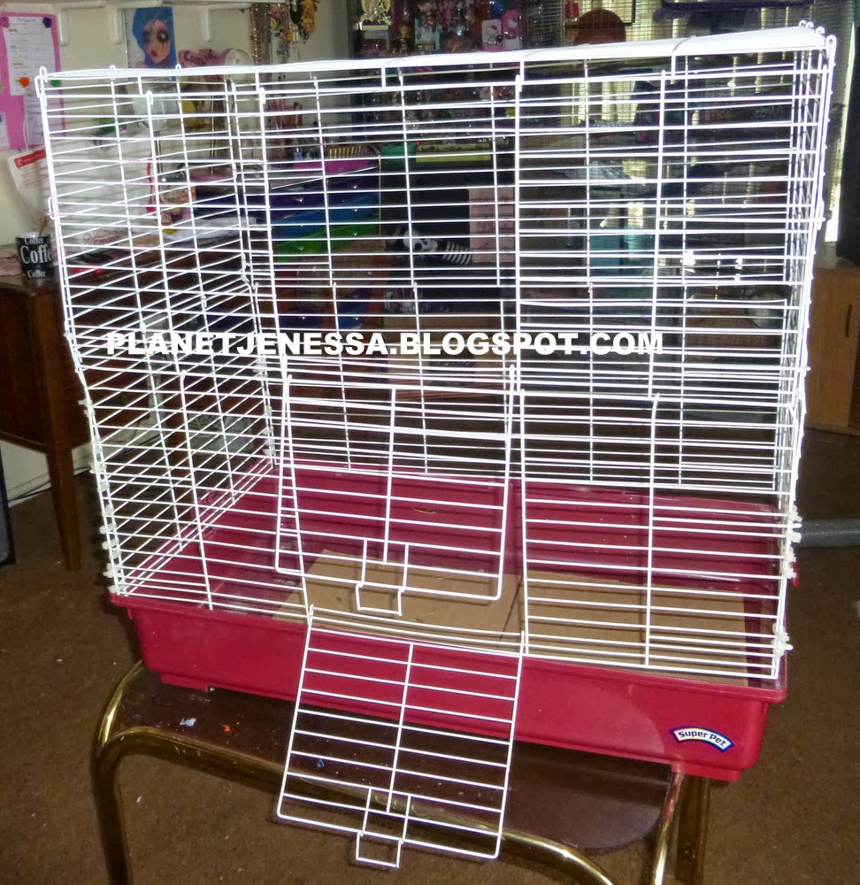   RAT CAGE I BUILT FOR MY NEPHEW Homemade shelf's/ledges for rats cage  hardware cloth rat cage