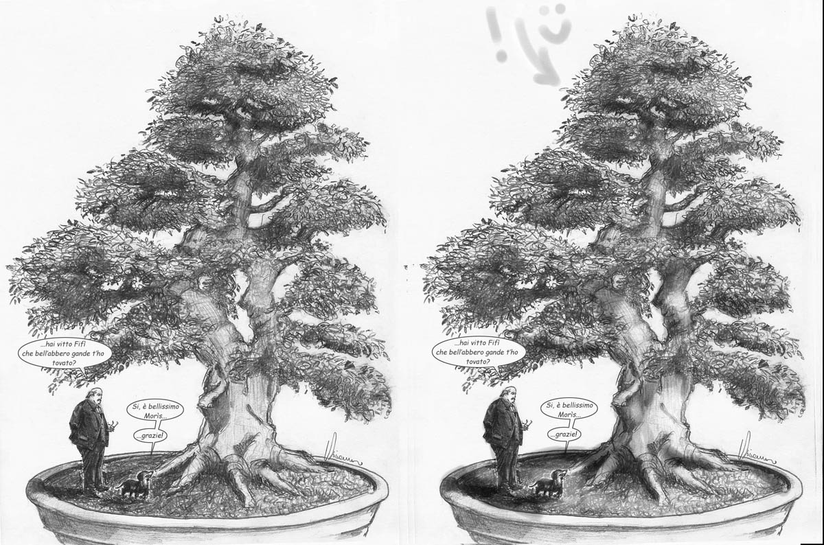 L albero ¨ "vero" e giapponese ben costruito ricco di dettagli le figure sotto sono espressive anche se piccolissime Molto bene