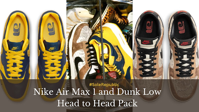 NIke Air Max 1 & Dunk Low Head 2 Head Pack CO.JP
