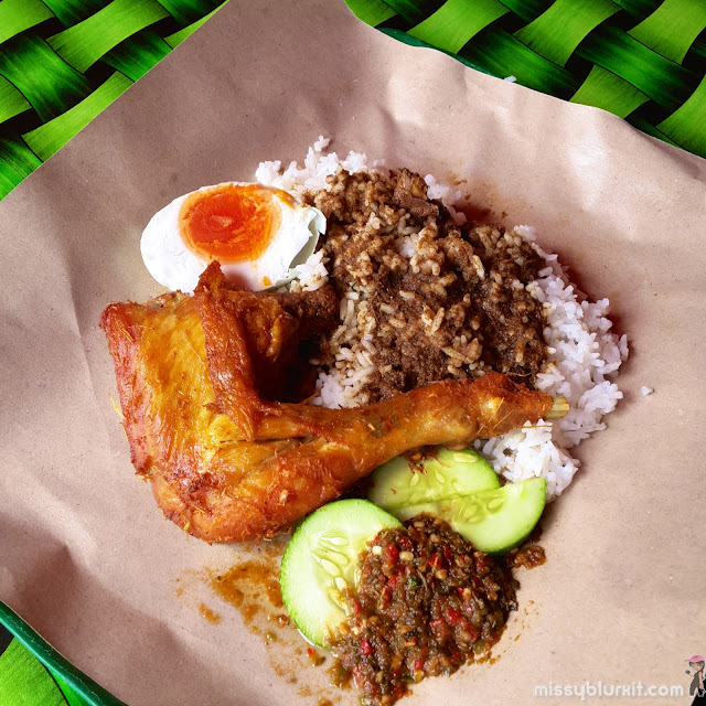 Resepi Nasi Lemak Pandan Ayam Berempah / Resepi Nasi Lemak Pandan