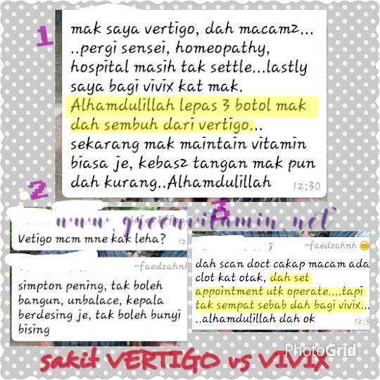 Ubat Hilangkan Vertigo - Jurupulih