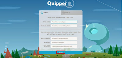 Cara daftar quipper school